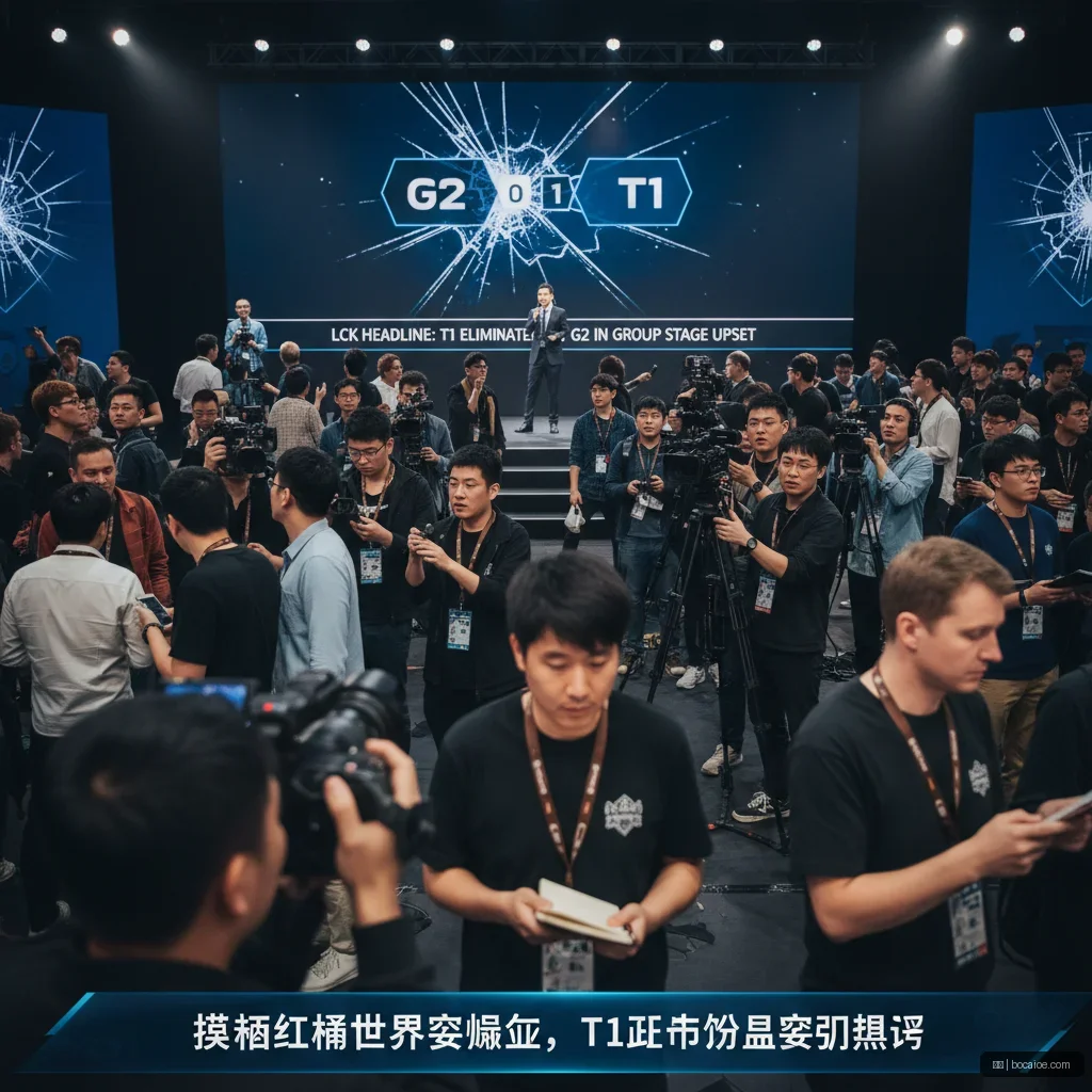 博彩 - 英雄联盟世界赛爆冷，T1止步小组赛引热议 配图1