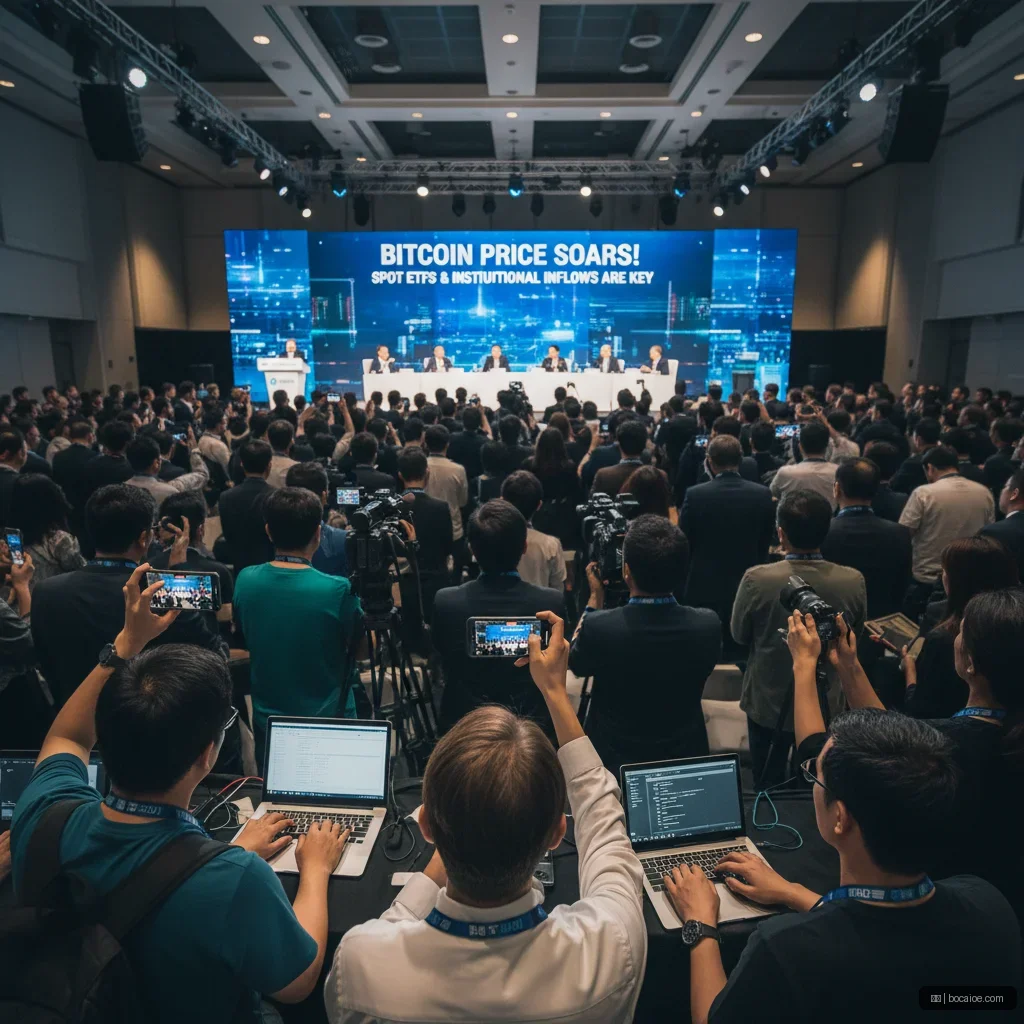 博彩 - 比特币价格飙升！现货ETF与机构入场成关键 配图1