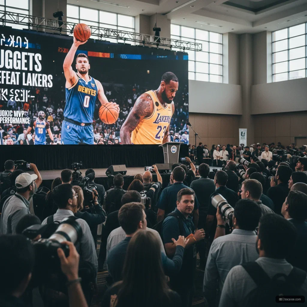 博彩 - 掘金力克湖人，约基奇MVP级表现再现 配图1